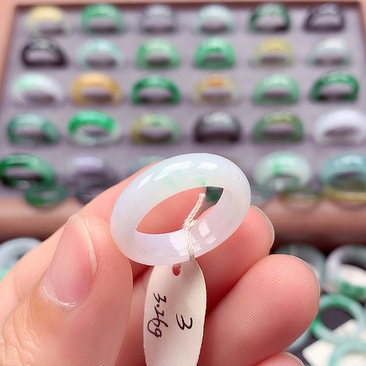 翡翠戒指未镶嵌15号