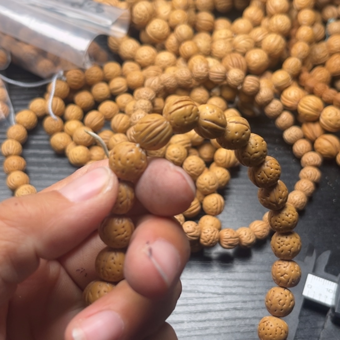 ****❦手串文玩核桃小桃核散籽批发