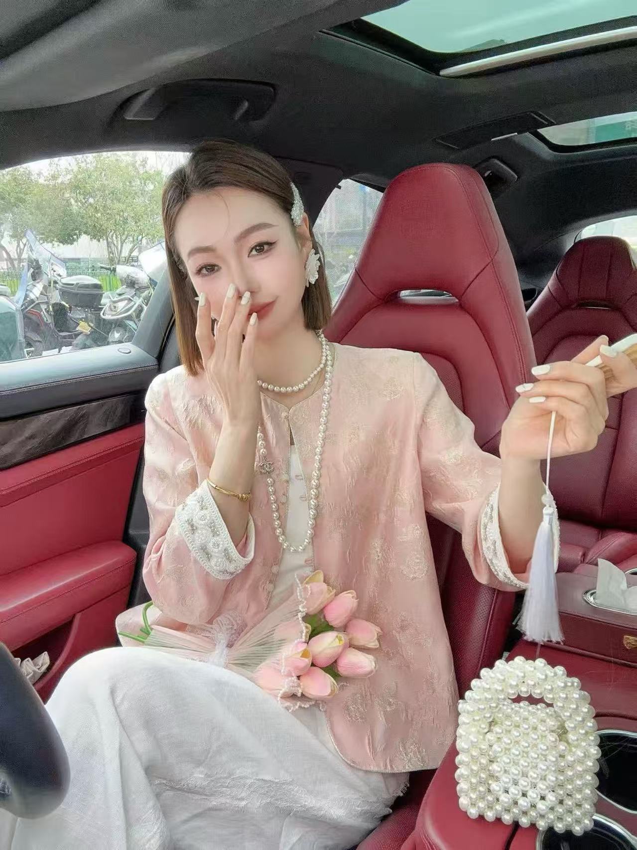 1996#时尚新中式刺绣高级感外套【A9-3】