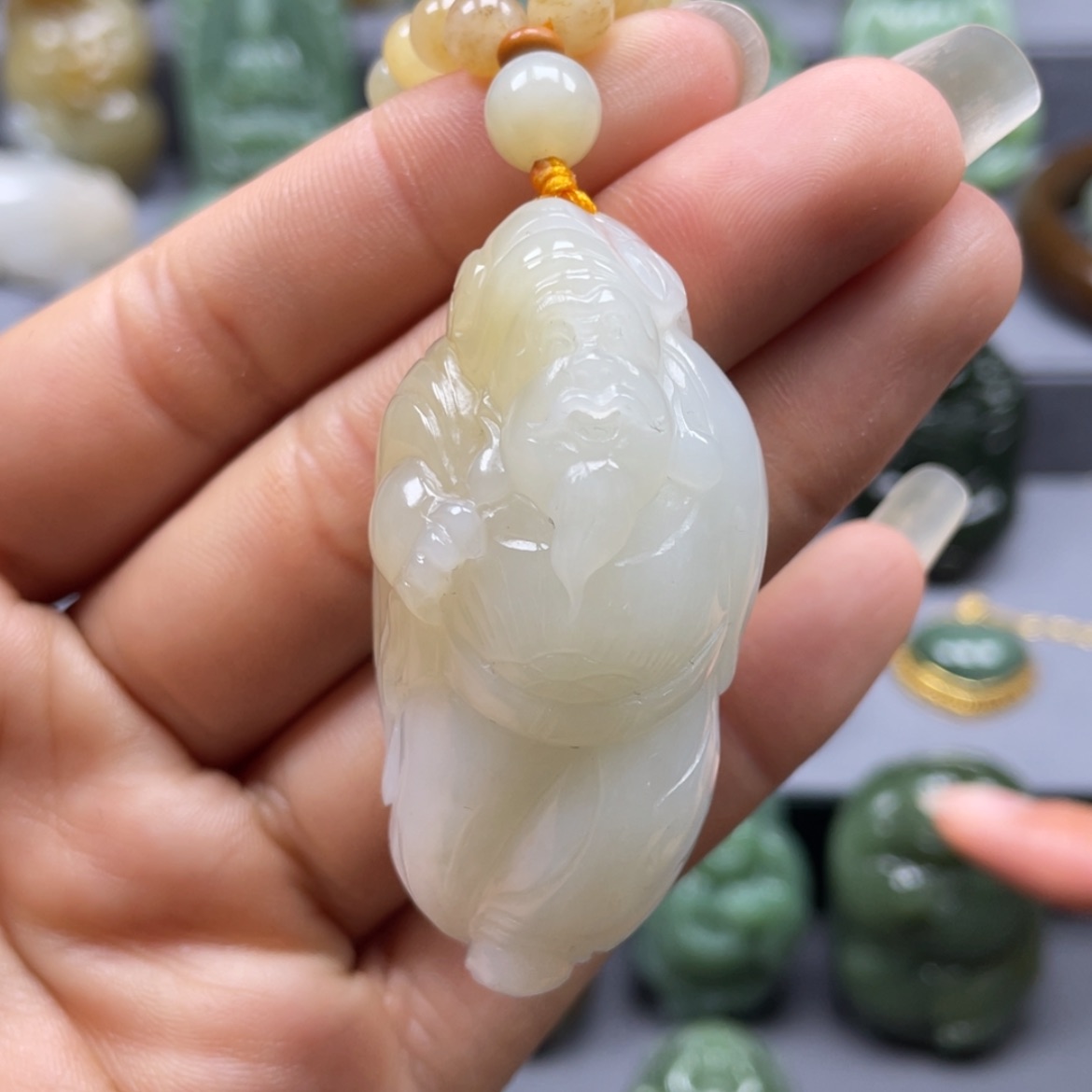 【闪购商品】和田玉吊坠未镶嵌