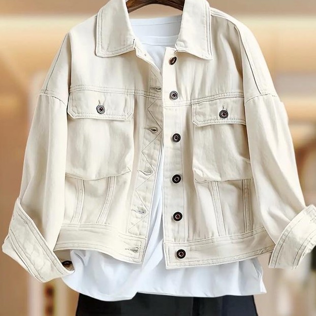 新号开播炸福利，时尚百搭搭，休闲宽松短外套洋气春秋季