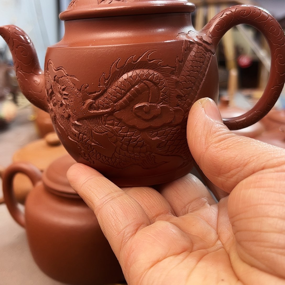紫砂茶壶全手工制作