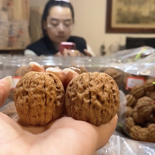 文玩核桃吊坠37甲骨文有修