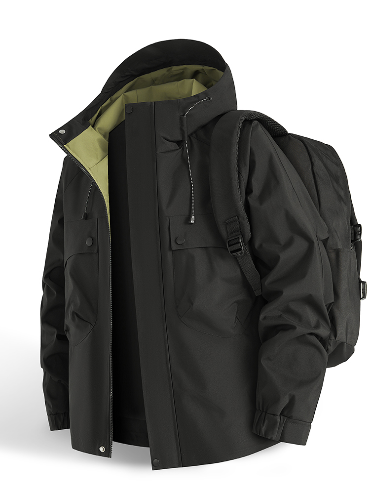冲锋衣登山服春秋秋季户外秋冬季宽松型