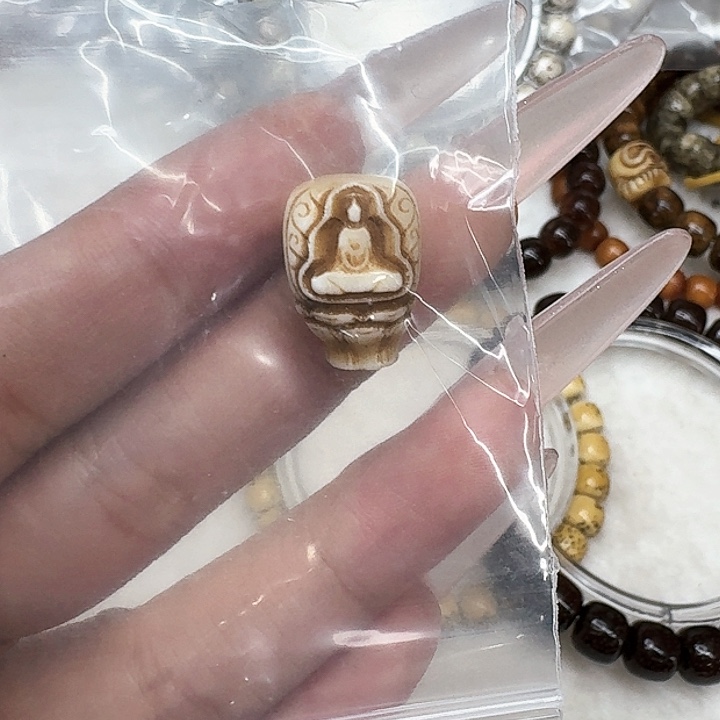 星月菩提手串386配饰无相F三通对孔12左右尺寸