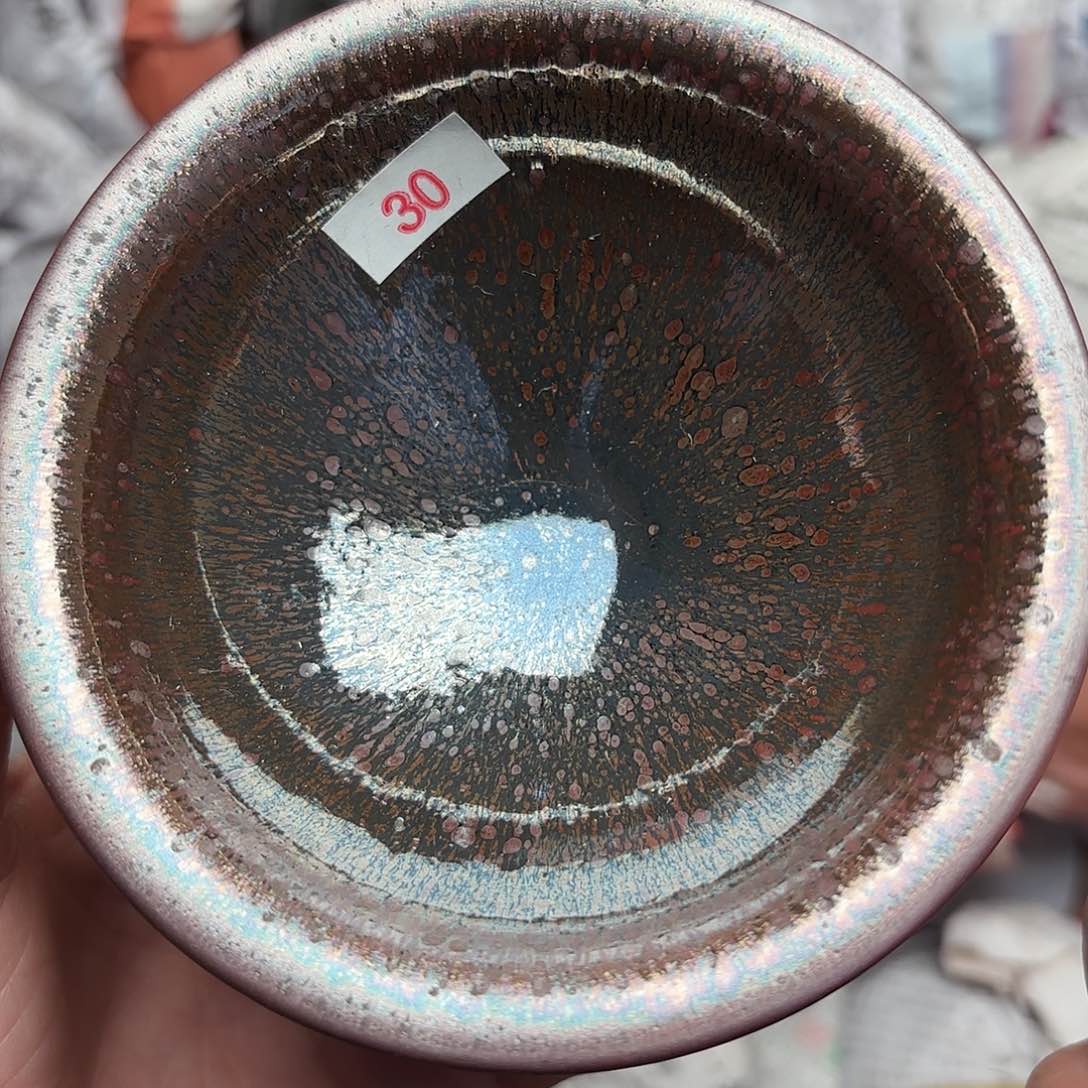 茶盏建盏主人杯一只微瑕