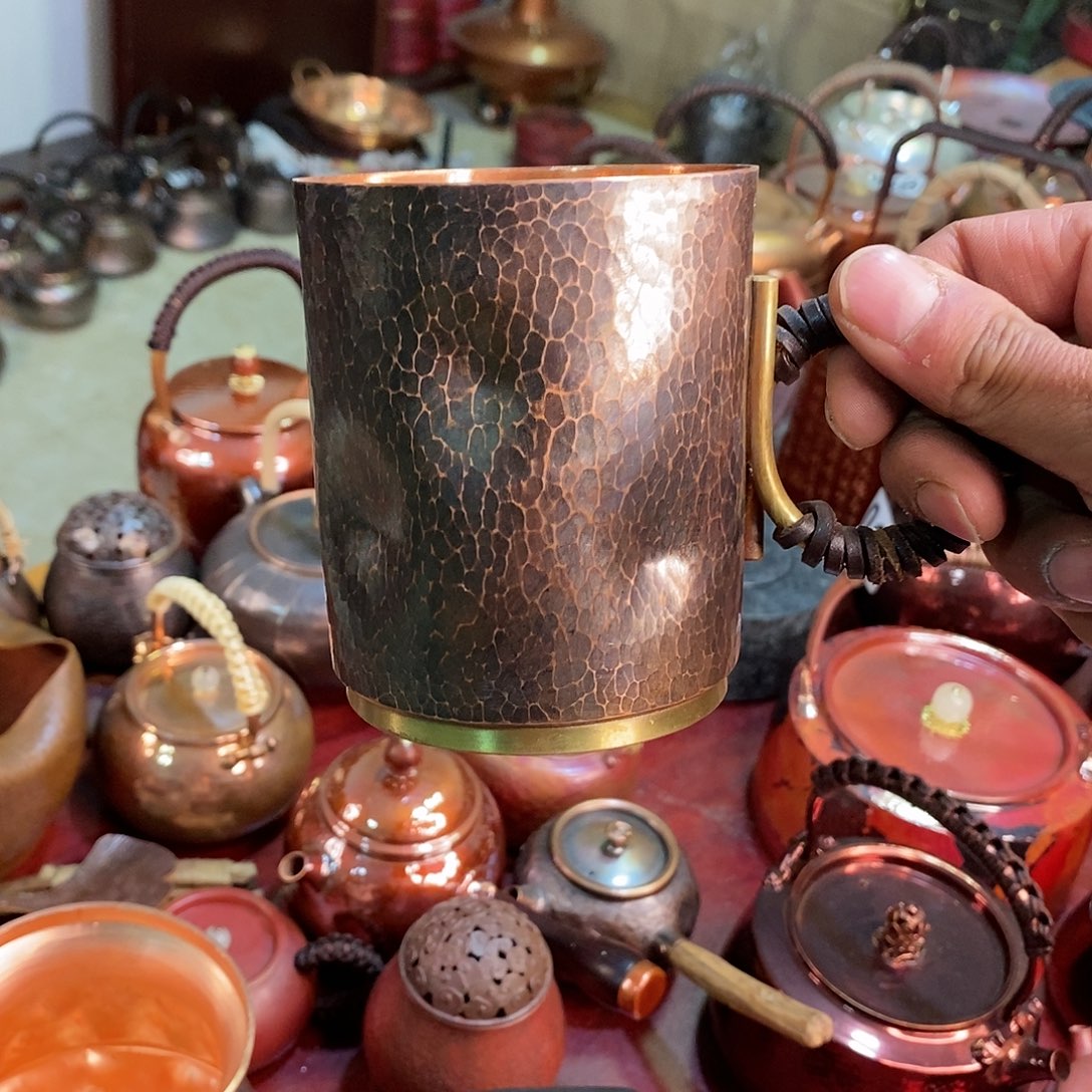 复古咖啡杯400毫升手工锻打工艺