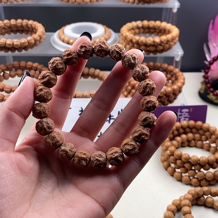 看****吊坠猴头核桃全品走色银标龙蛇