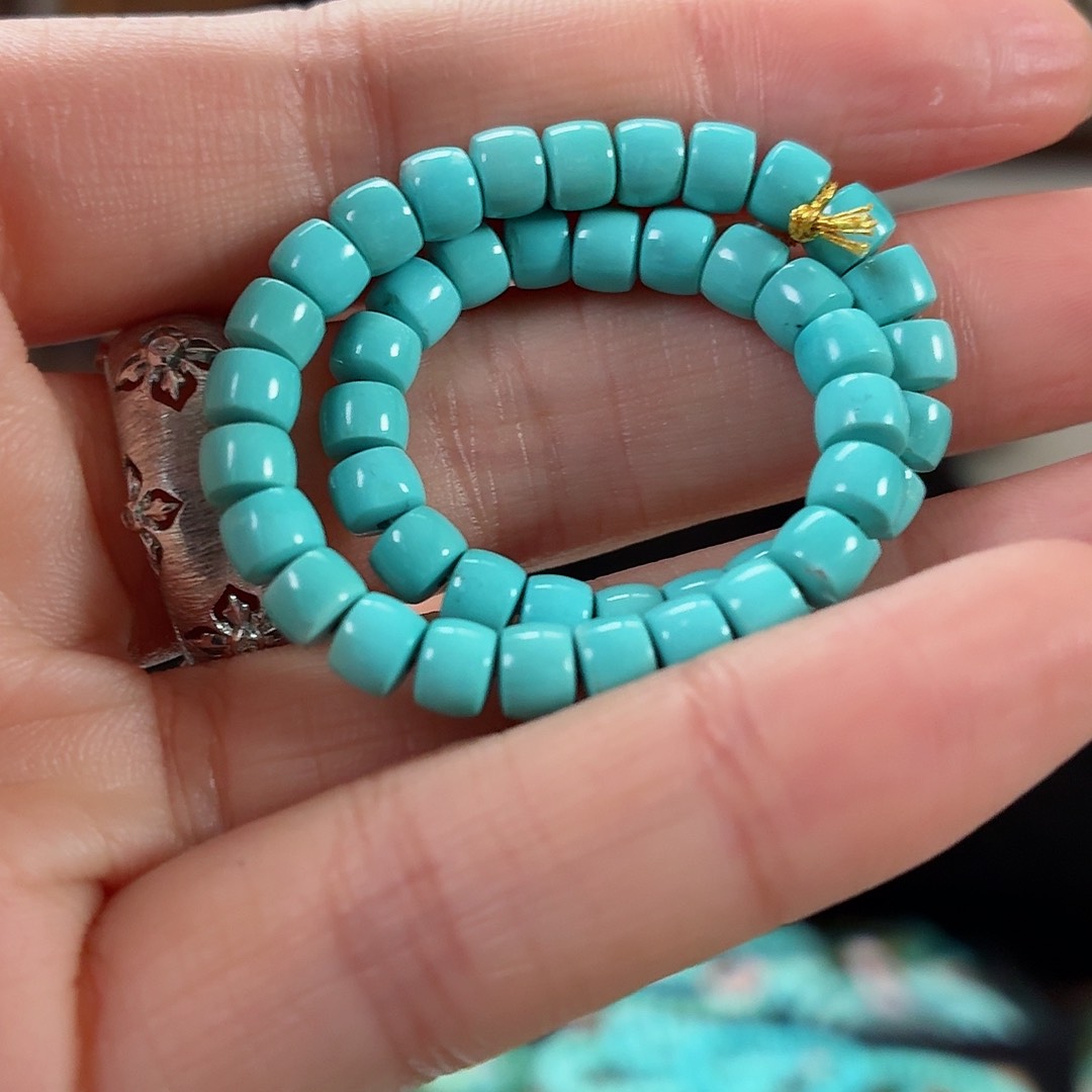 未镶嵌绿松石珠宝奇石