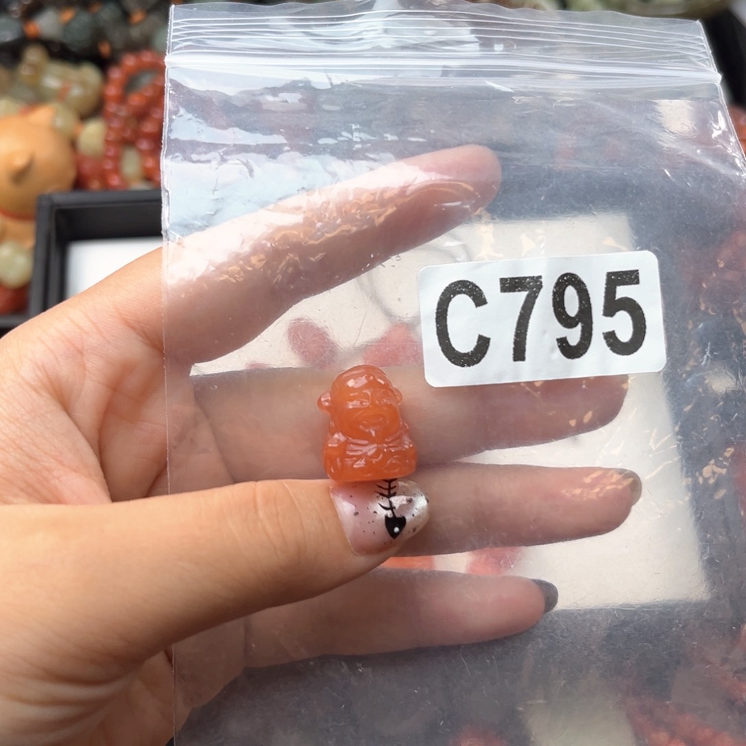 未镶嵌南红玛瑙珠宝奇石