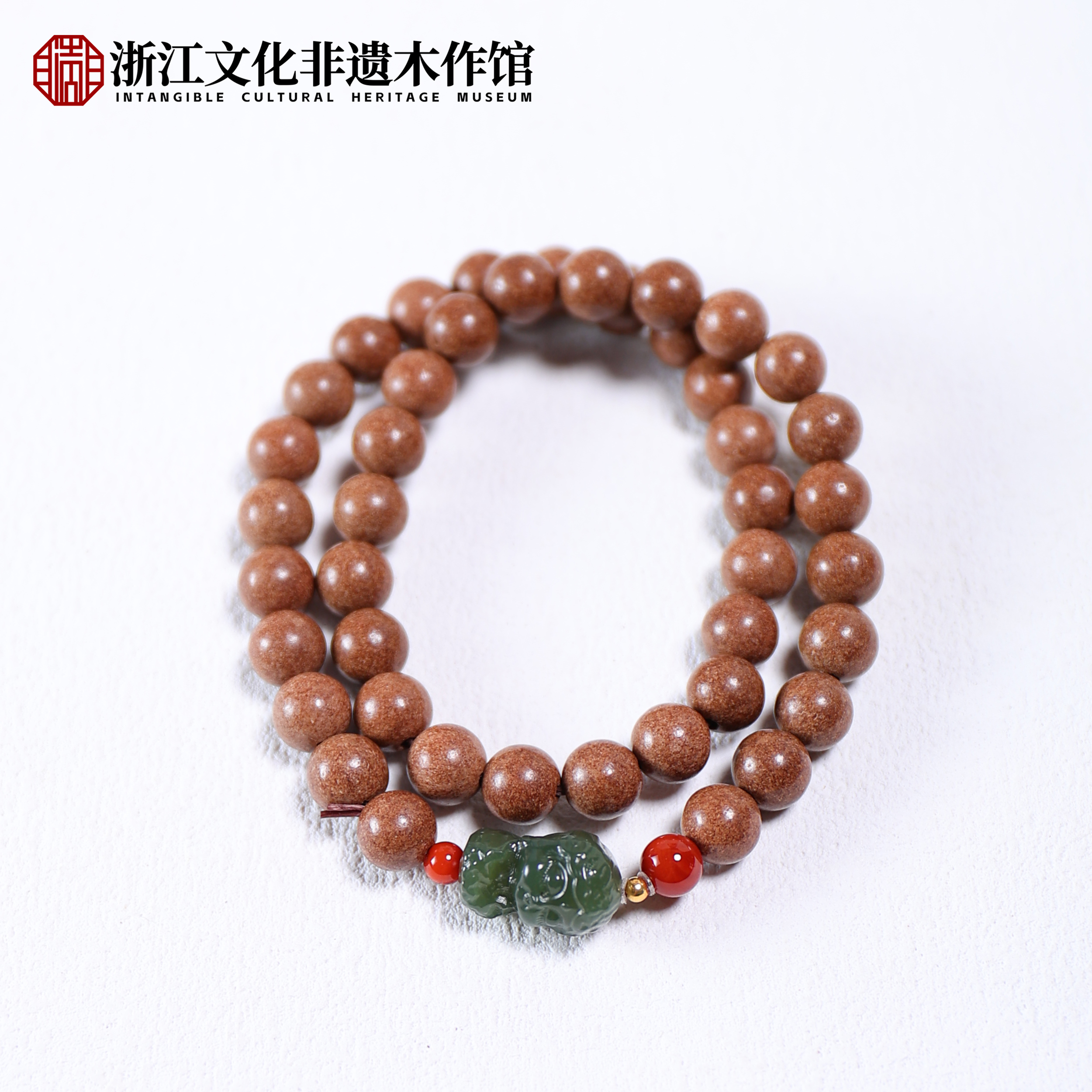 M【上新了非遗】旷野 18K【小度度】双圈手串 8mm ZJ0162