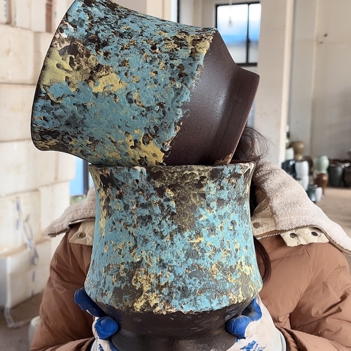 正品高21口20花盆