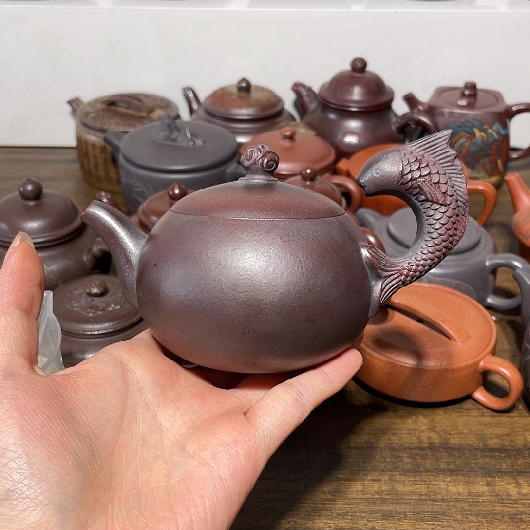 茶杯紫砂宜兴紫砂壶37