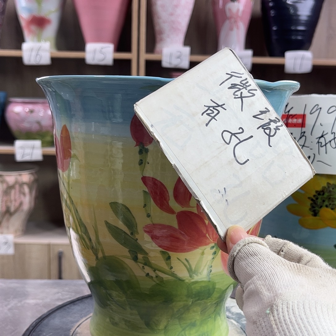 小***雨景德镇陶瓷花盆花盆