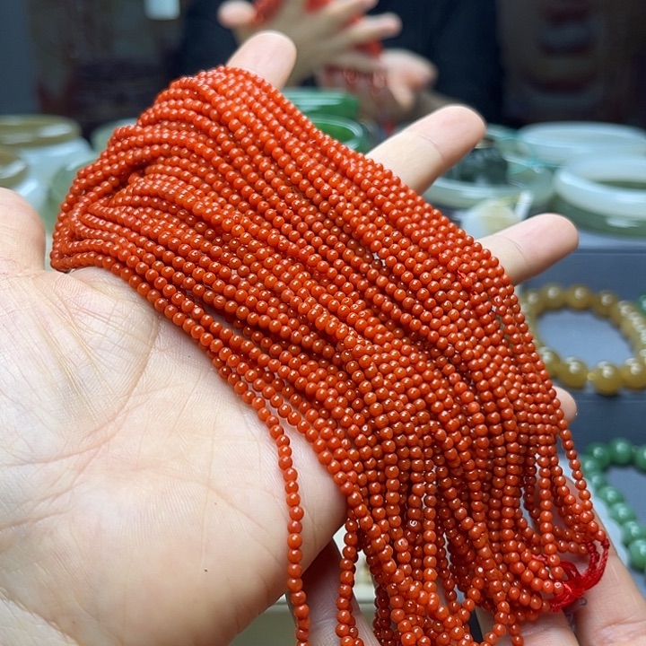 南红玛瑙手链未镶嵌多样性发货拍一发一
