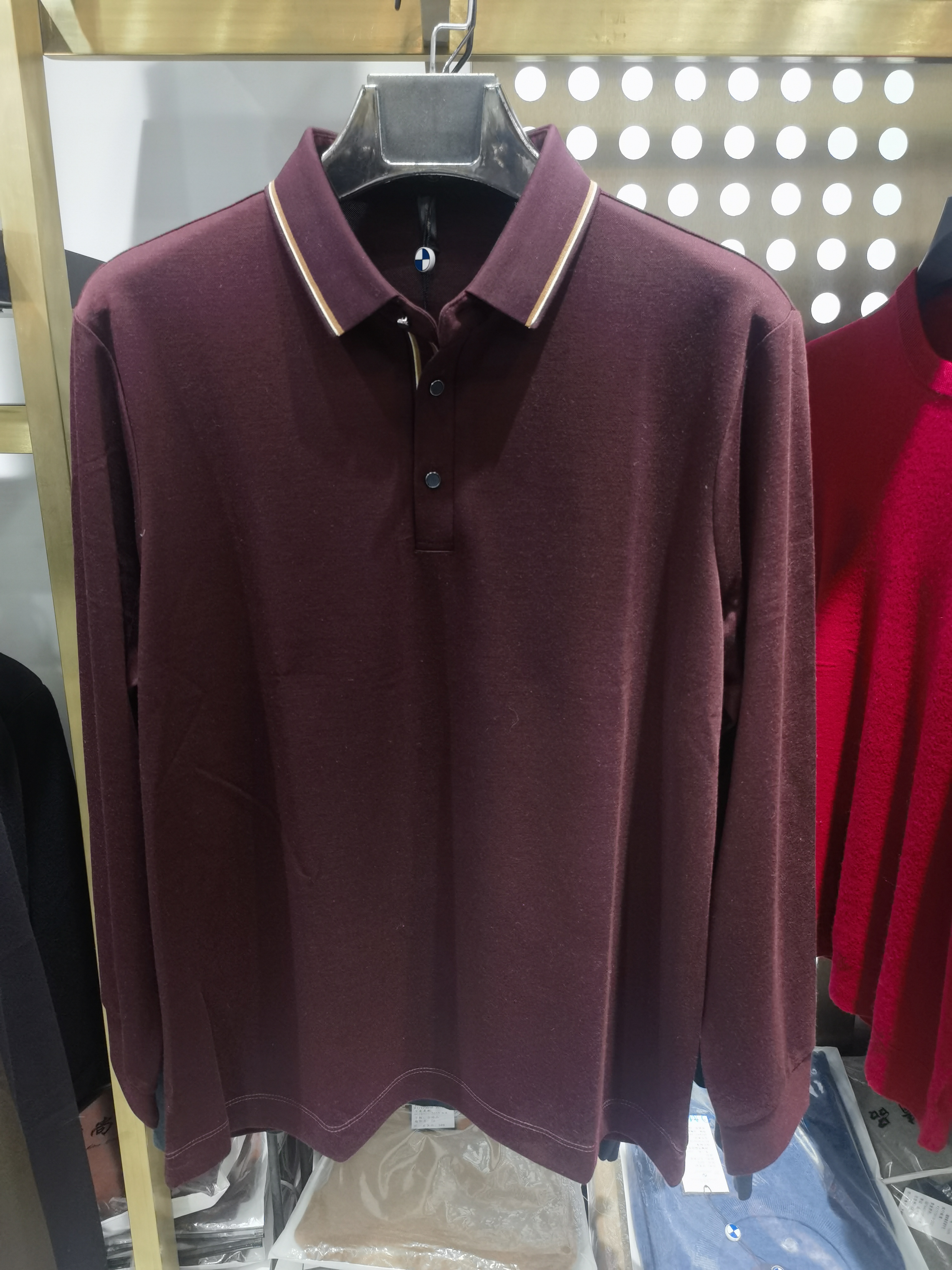 高品质（春款）男士贴身穿T恤衫长袖商务