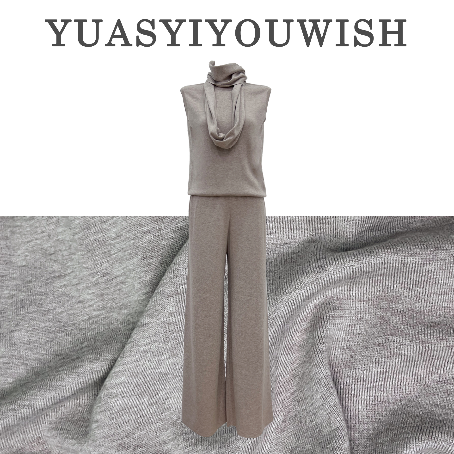 YUASYIYOUWISH[X Y] |“素商”设计师版型秋季三件套装