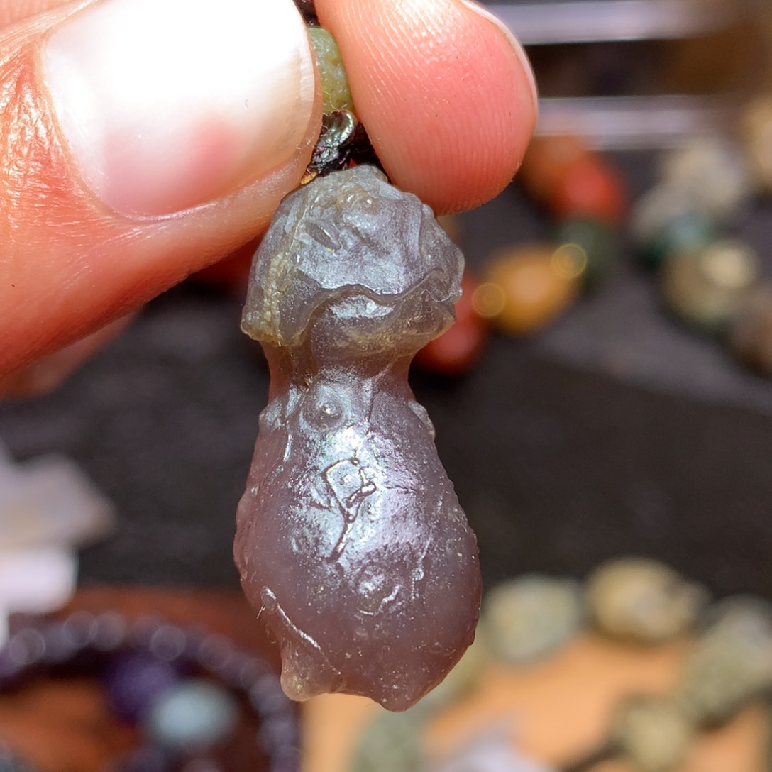 未镶嵌玛瑙/玉髓珠宝半成品