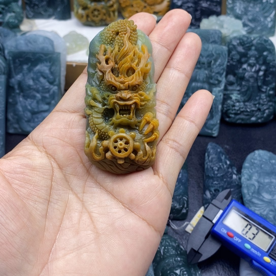 未镶嵌定制翡翠棒****天翡翠