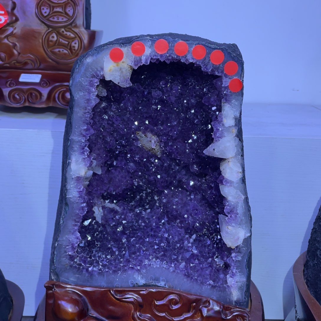 未镶嵌大型摆件（非配饰）紫晶