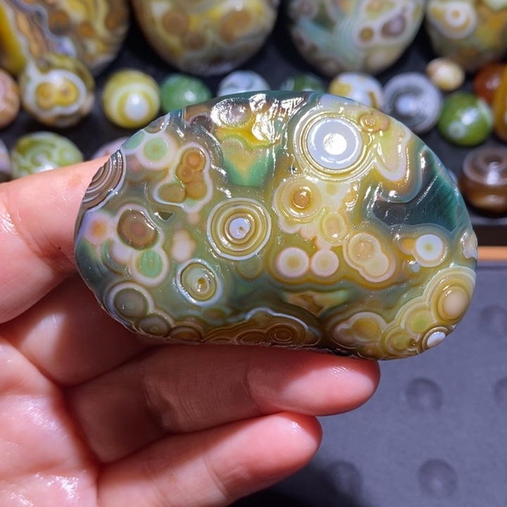 未镶嵌玛瑙/玉髓珠宝半成品5