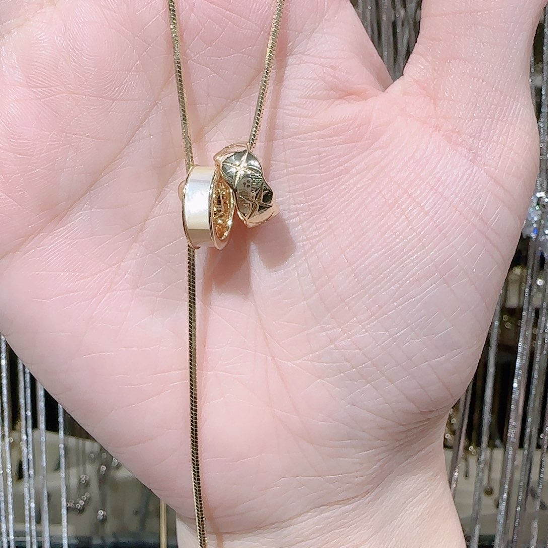 铜合金锆石925银项链