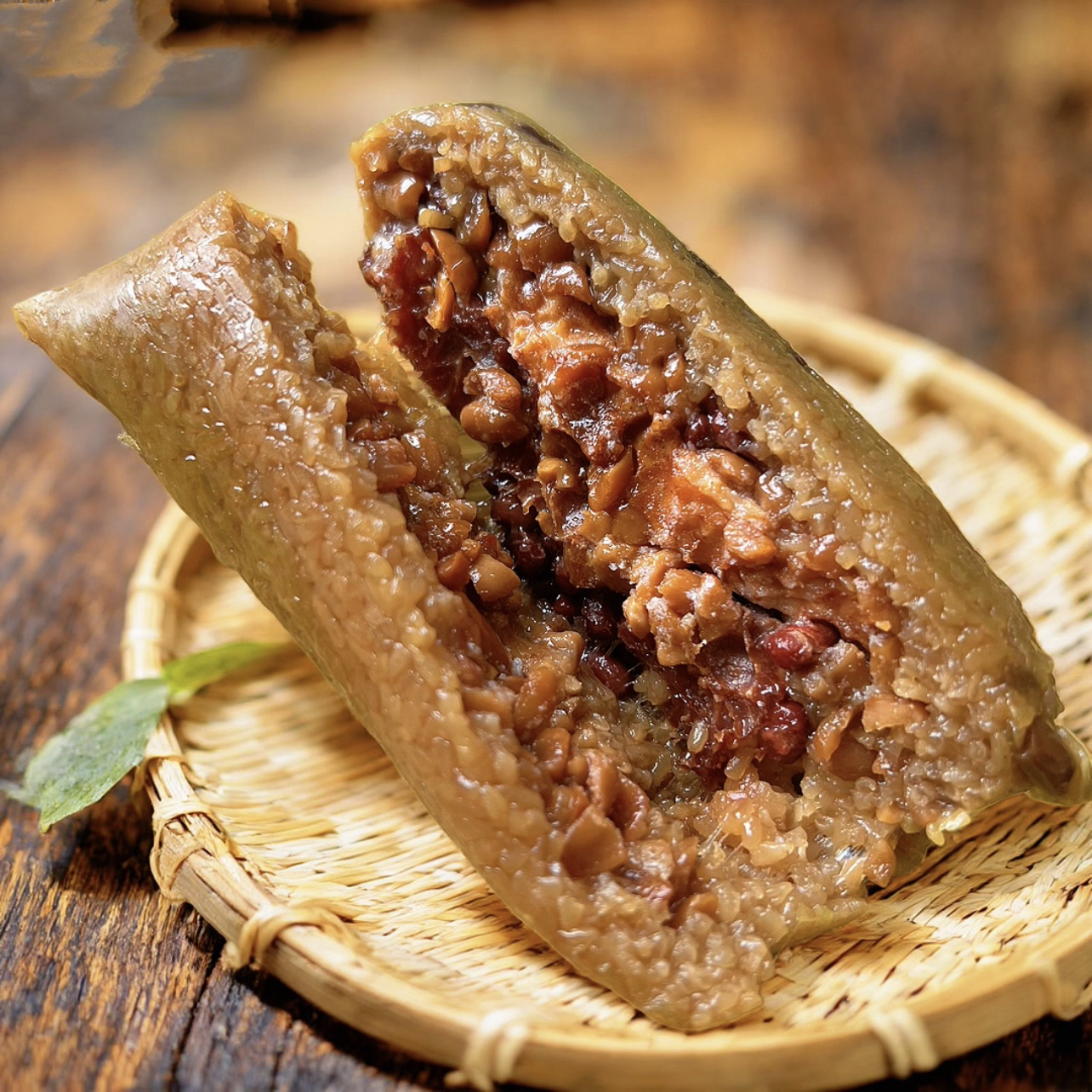 纯手工糯米鲜肉粽/广西风味粽子农家味手工养生粽真空包装