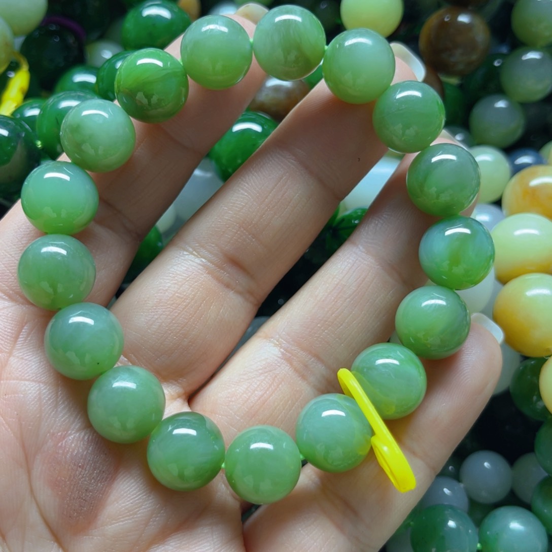 和田玉手链未镶嵌