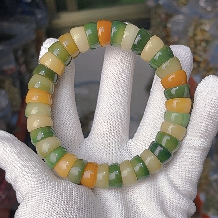 【H14】13mm多宝汤碗碗肠手串天然菩提根手串