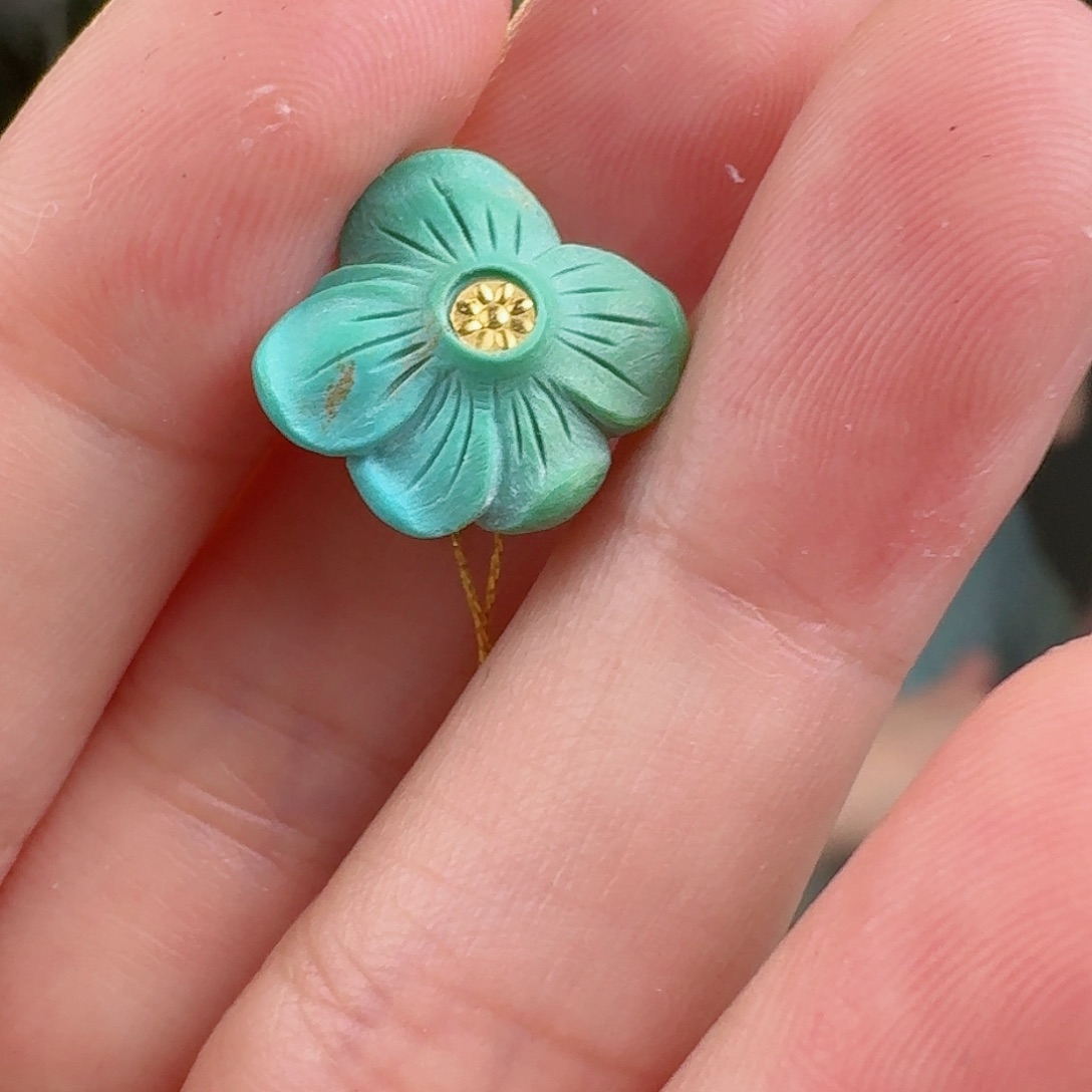 绿松石珠宝奇石未镶嵌