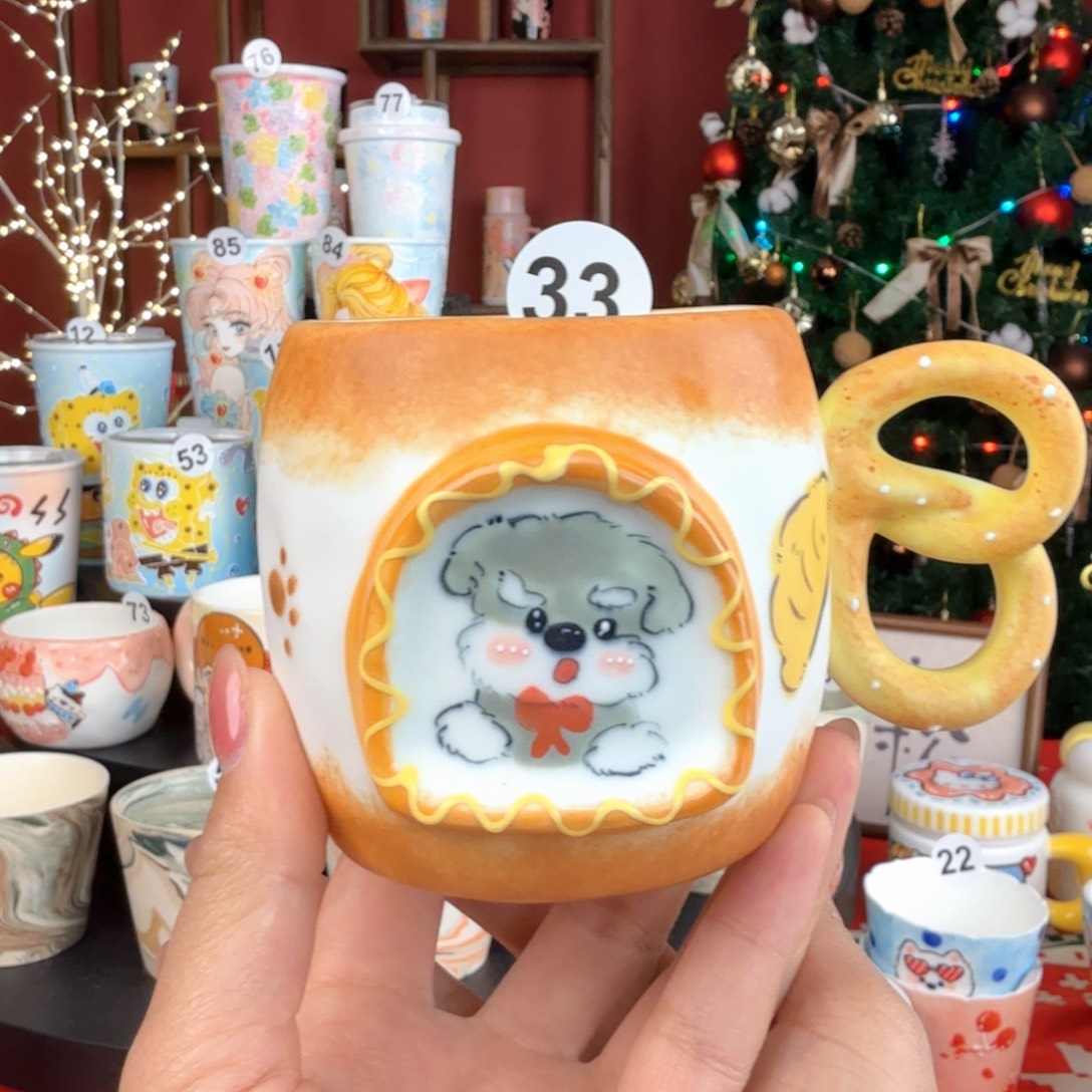 陶景德镇手绘高温釉下彩