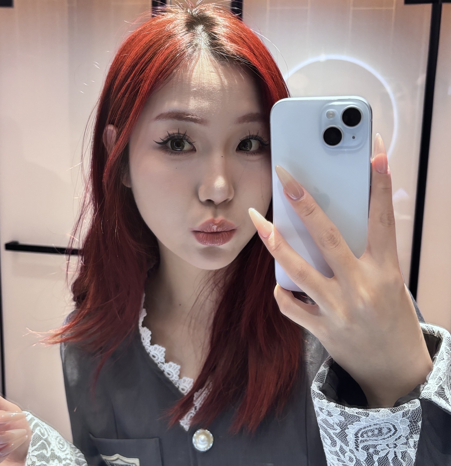 10纯欲假睫短袖短袖