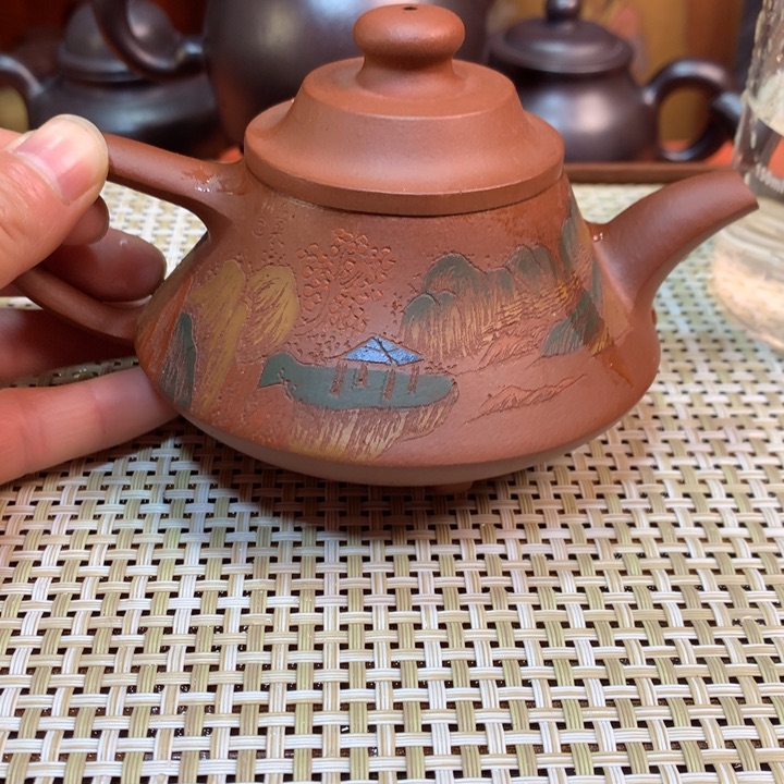 紫砂茶壶宜兴原矿