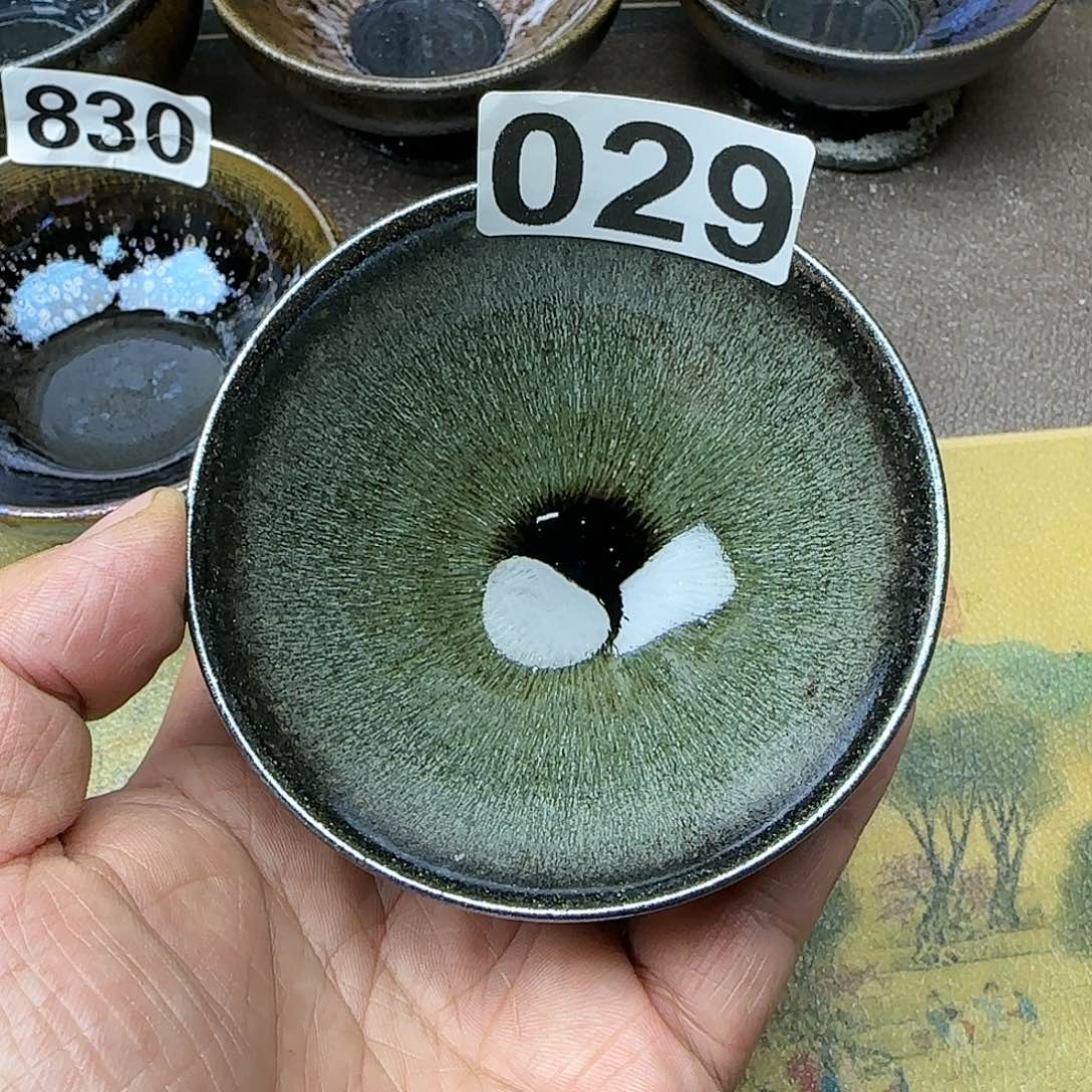 茶盏建盏杯主人杯龙窑柴烧