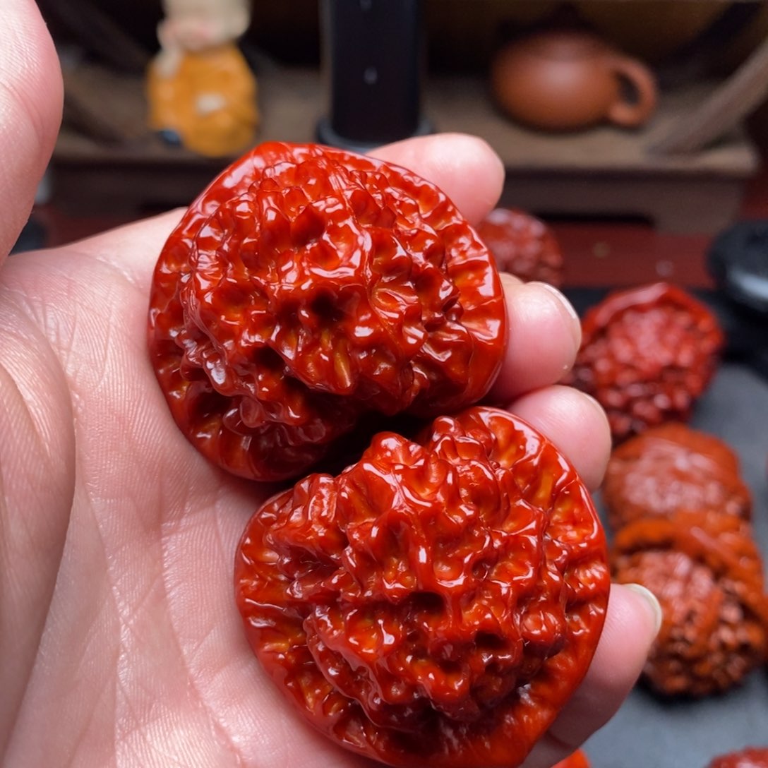 吊坠文玩核桃飞*队42官帽