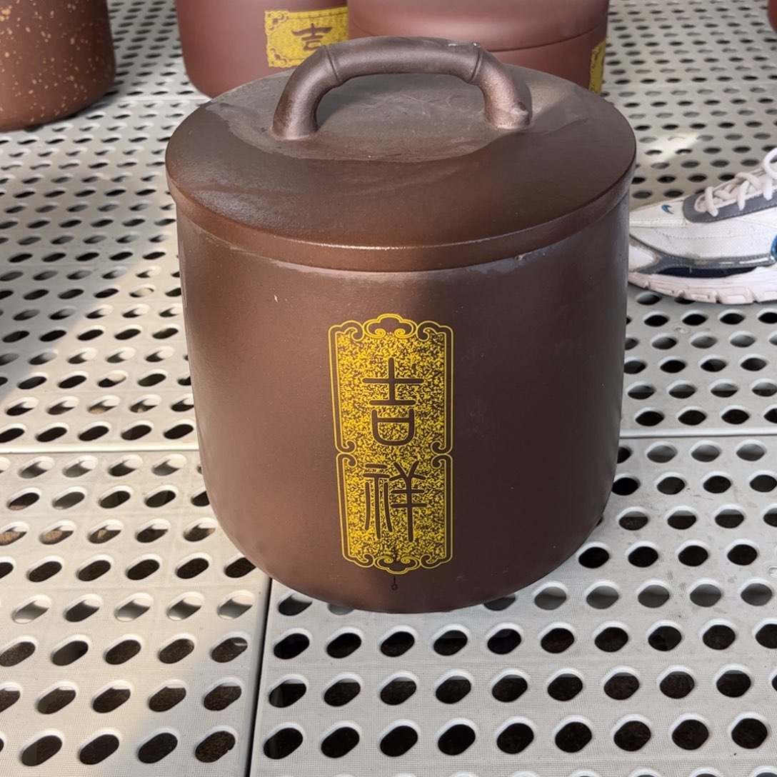 紫砂茶叶罐8 饼茶叶罐