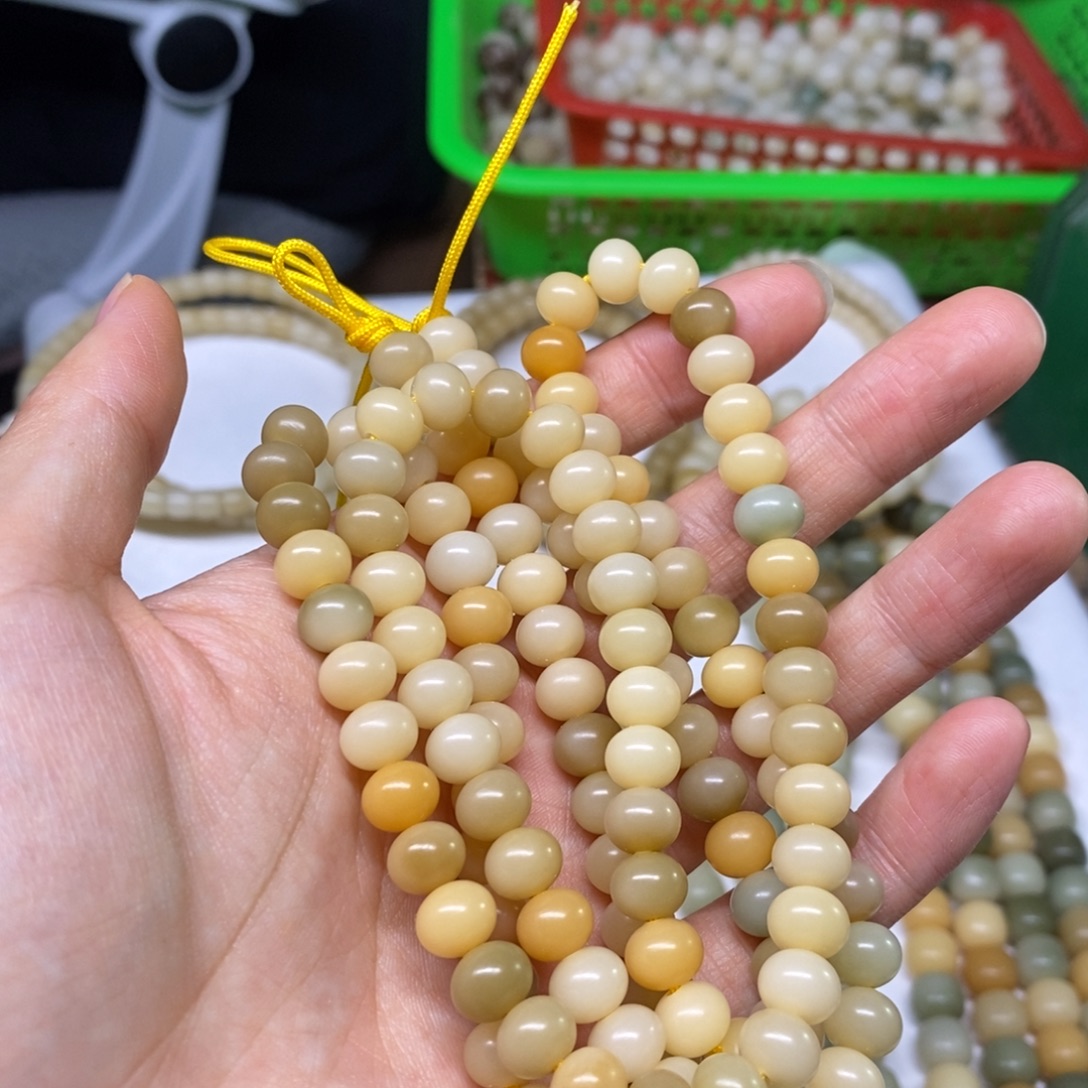 彷***猫吊坠菩提根/象牙果小猫