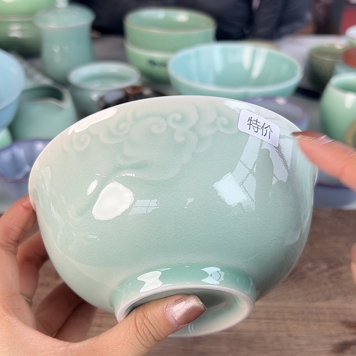 小米茶器龙泉青瓷
