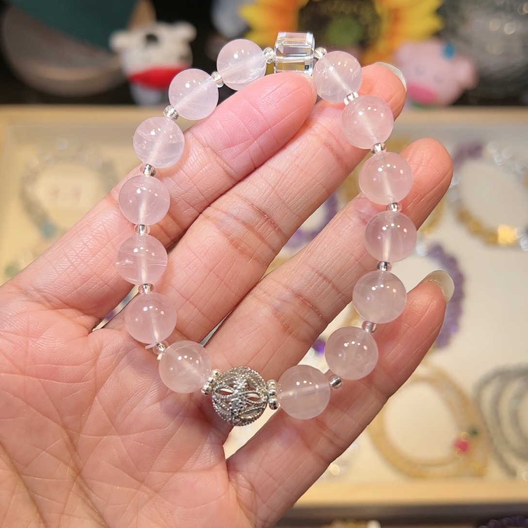 水晶手链未镶嵌粉