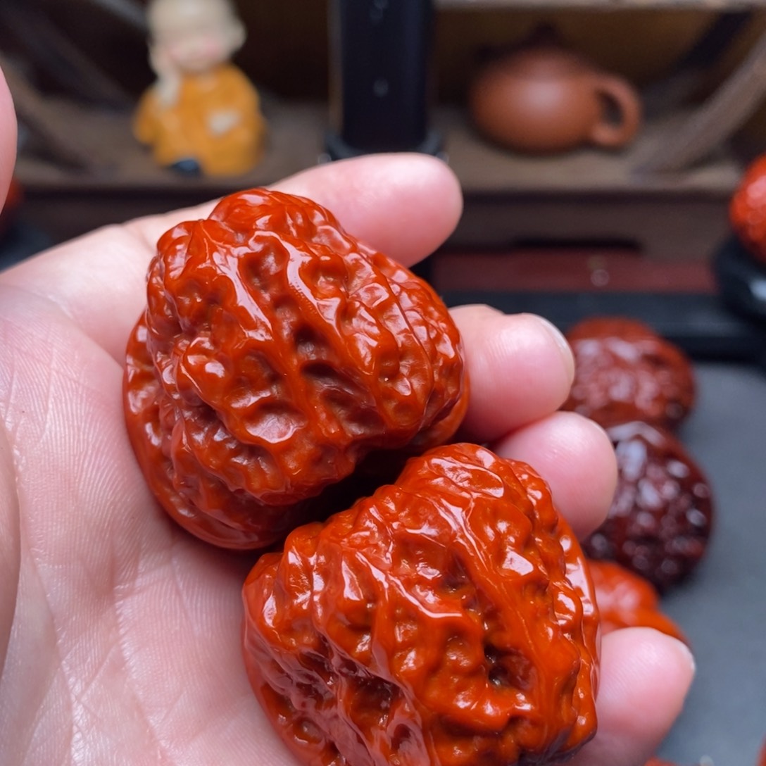 吊坠文玩核桃38蛤蟆头