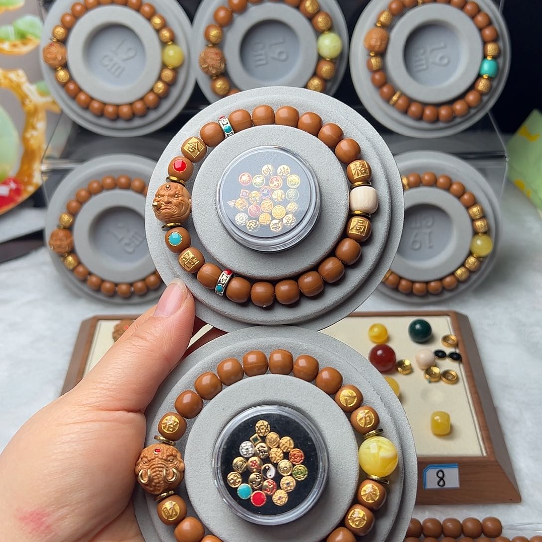 手串猴头核桃黑**K老型