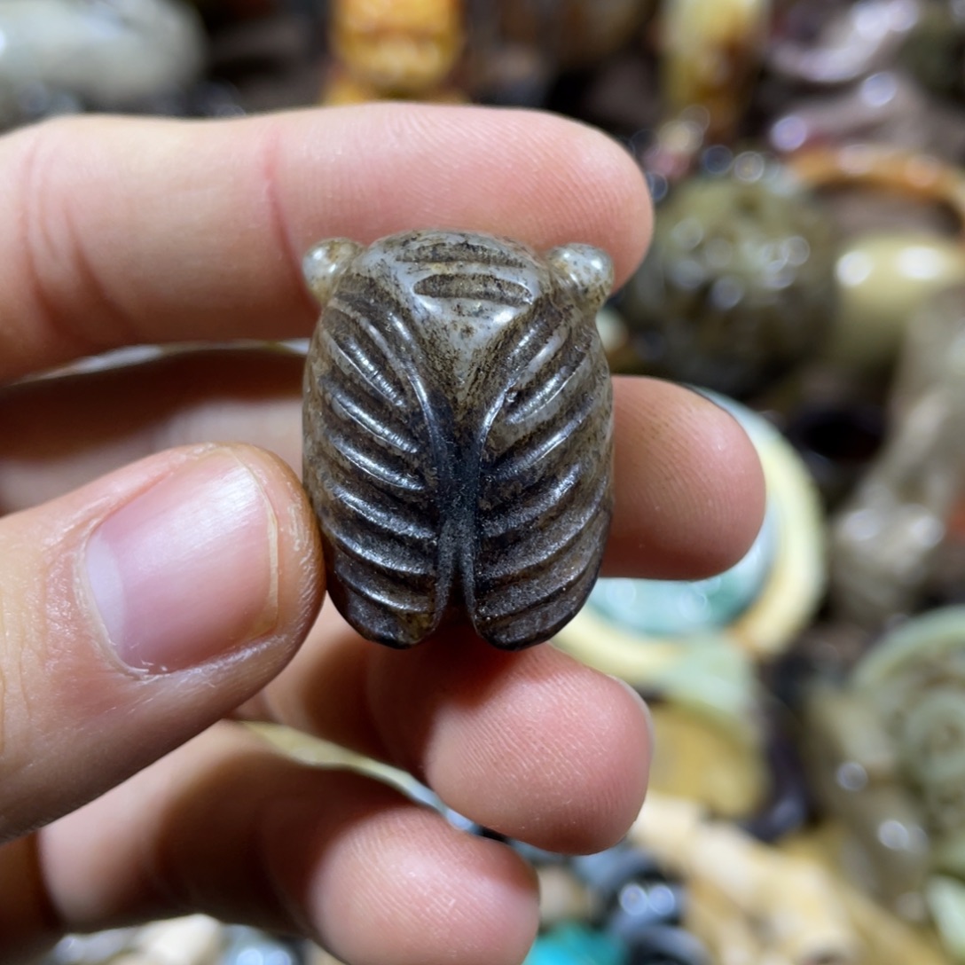 和田玉未镶嵌吊坠(不含链)