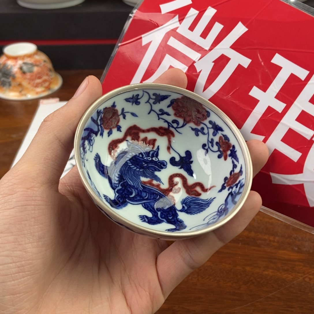 杯景德镇手绘陶瓷艺术