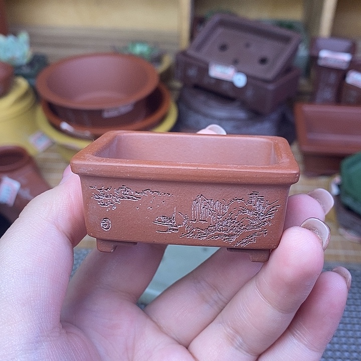 宜兴紫砂精品花盆