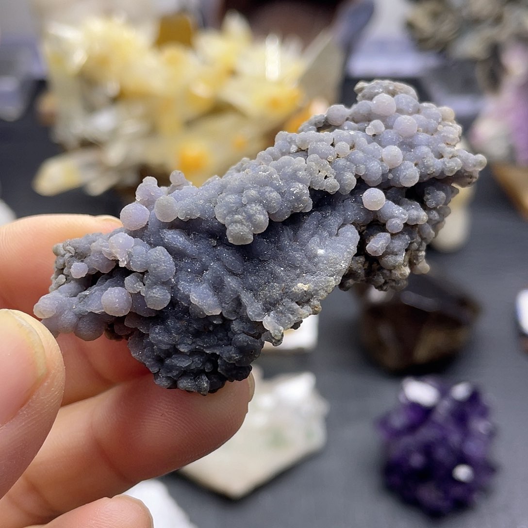 10坦桑石（处理）摆件