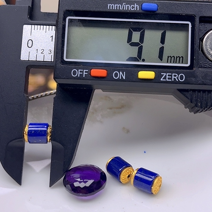 银S925镶嵌颈饰紫晶紫晶925镶嵌200