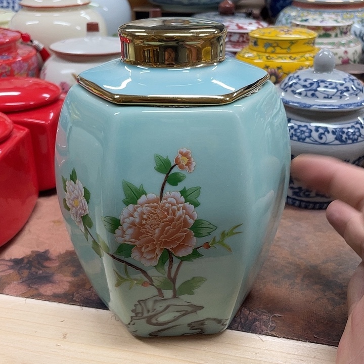 陶瓷罐茶叶罐密封罐储物罐