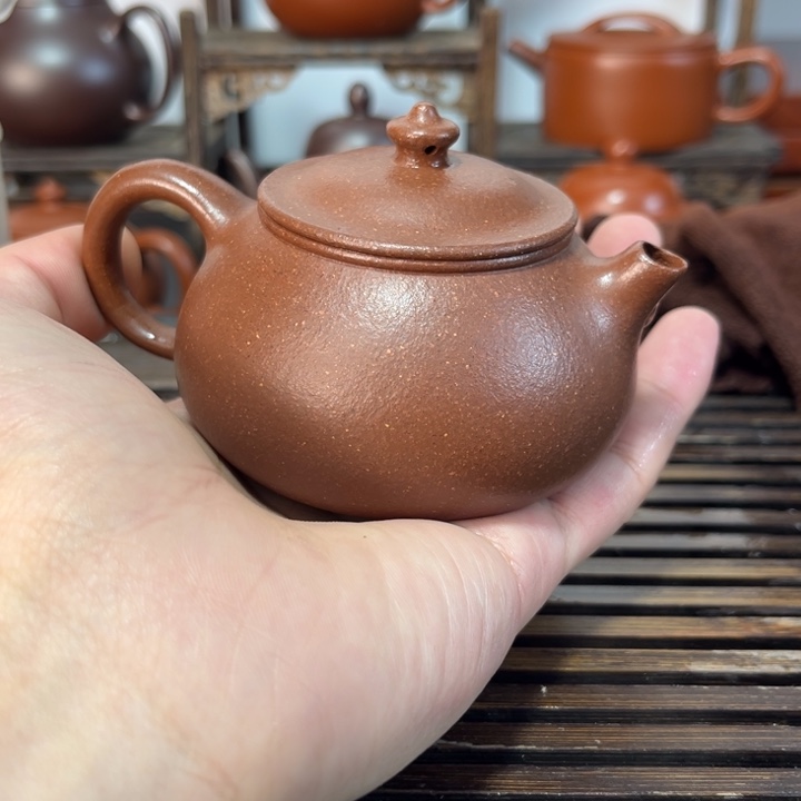 茶壶紫砂原矿紫砂手工制作