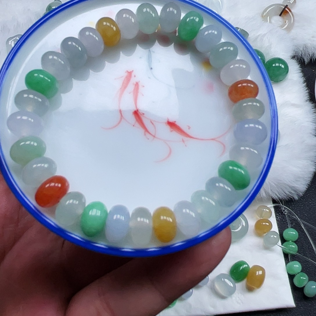 定制翡翠未镶嵌张*心，