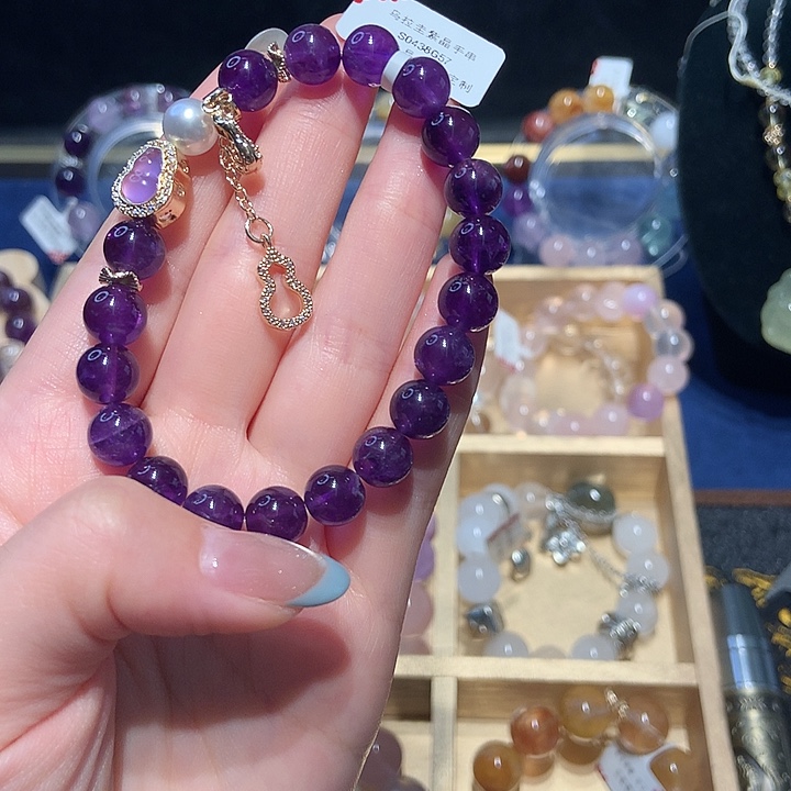 水晶手链未镶嵌紫水